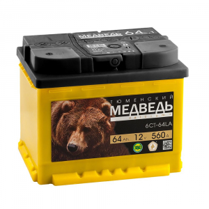 Аккумулятор Тюменский медведь 64 EN620 о/п 