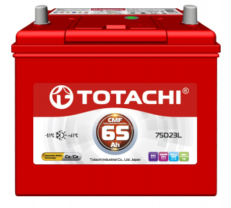 Аккумулятор Totachi CMF JIS 65 EN600 о/п 75D23FL 