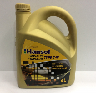 Масло трансмиссионное Hansol Hydraulic Type T-IV 4л