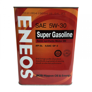 Масло моторное Eneos Super Gasoline 5W-30 SL п/синт. 1л