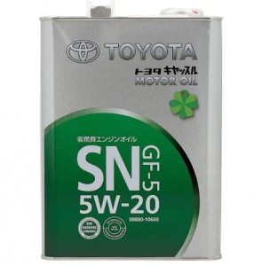 Масло моторное TOYOTA Motor Oil 5W-20 SN/GF-5 п/синт. 4л