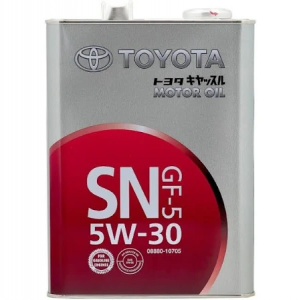 Масло моторное Toyota Motor Oil 5W-30 синт. API SN/GF-5 4л