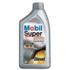 Масло моторное MOBIL Super 3000 X1 Diesel 5W-40 CF синт. 1л