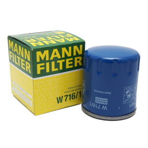 Фильтр масляный MANN FILTER W 716/1