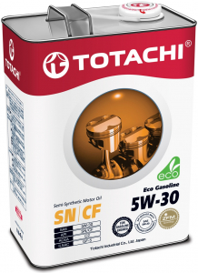Масло моторное TOTACHI Eco Gasoline 5W-30 SN/CF п/синт. 4л
