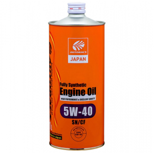 Масло моторное AUTOBACS Fully Synthetic 5W-40 SP/CF синт. 1л