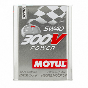 Масло моторное MOTUL Moto 300V POWER RACING 5W-40 синт. 2л