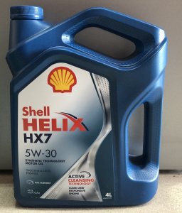 Масло моторное SHELL HELIX HX7 5W-30 SN/CF п/синт. 4л