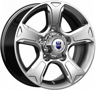 Диск литой 16x7 5x139,7 ET35 DIA 108,5 КиК КС757-01 Атлант дарк платинум