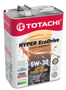 Масло моторное TOTACHI HYPER EcoDrive 5W-30 SP/GF-6A синт. 4л