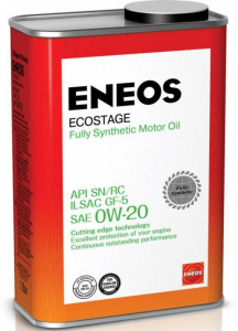 Масло моторное Eneos Ecostage 0W-20 SN синт. 1л