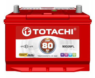 Аккумулятор Totachi CMF JIS 80 EN670 о/п 90D26FL